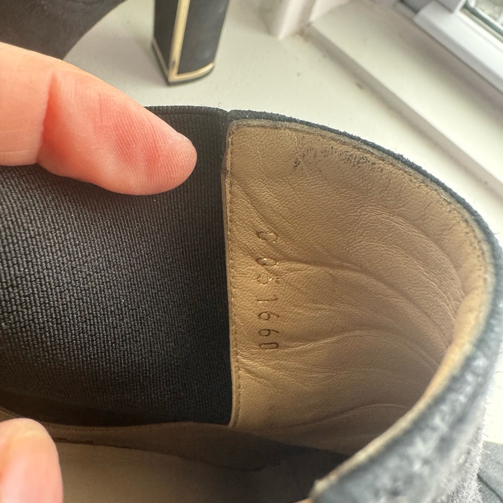 Chanel Black Chelsea Ankle Boots - Picture 7 of 10
